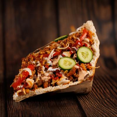 Średni kebab wołowy